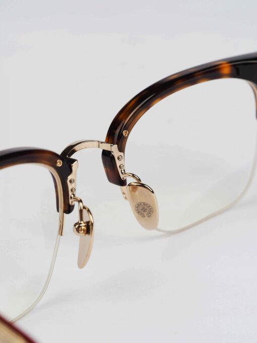 Chrome Hearts Glasses Sunglasses NEENERS HAVANA TORTOISEGOLD PLATEDBORDELLO 6