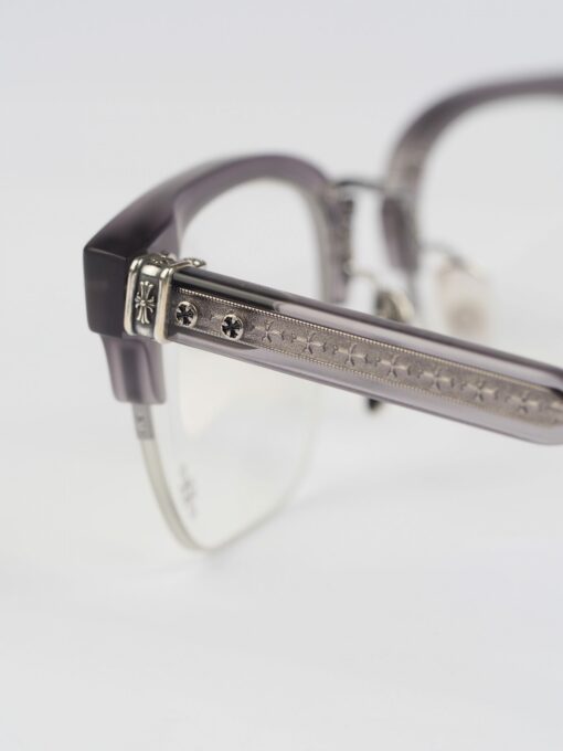 Chrome Hearts Glasses Sunglasses NEENERS MATTE FLINTGUNMETALSILVER 3