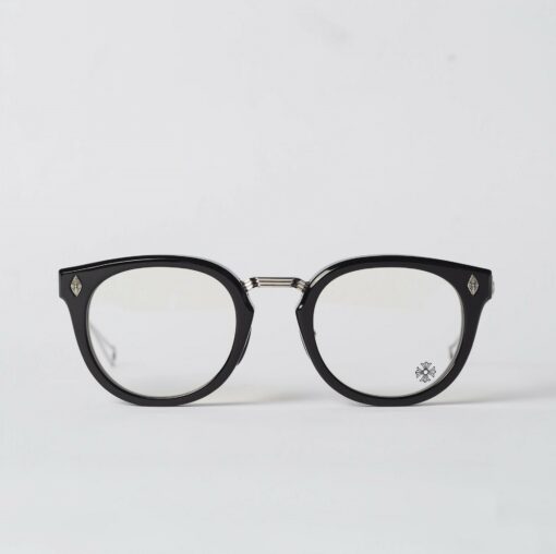 Chrome Hearts Glasses Sunglasses SAC BLACKSHINY SILVER 1