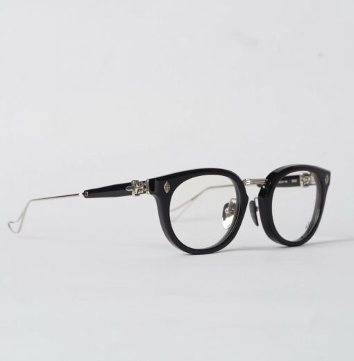 Chrome Hearts Glasses Sunglasses SAC BLACKSHINY SILVER 2