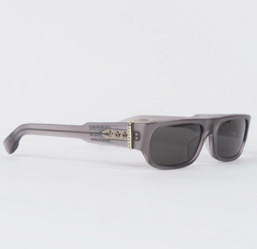 Chrome Hearts Glasses Sunglasses TRYVAGAGAIN MATTE GRAPHITESILVER 2