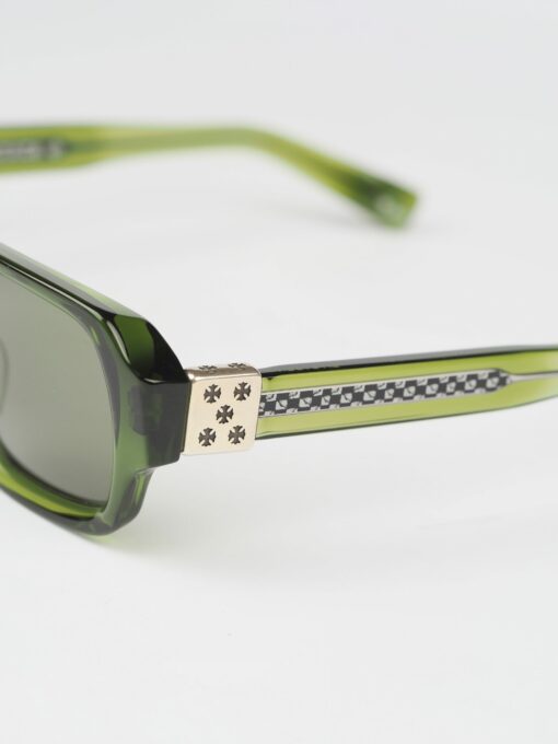 Chrome Hearts Glasses Sunglasses TV PARTY DARK OLIVESILVER 4