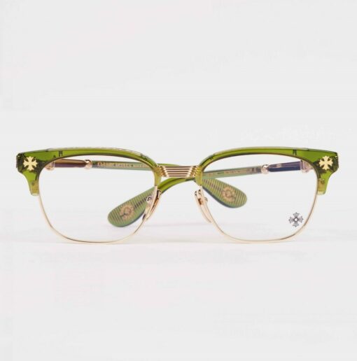 Chrome Hearts glasses BONENNOISSEUR II DARK OLIVEGOLD PLATED 1 1013x1024 1