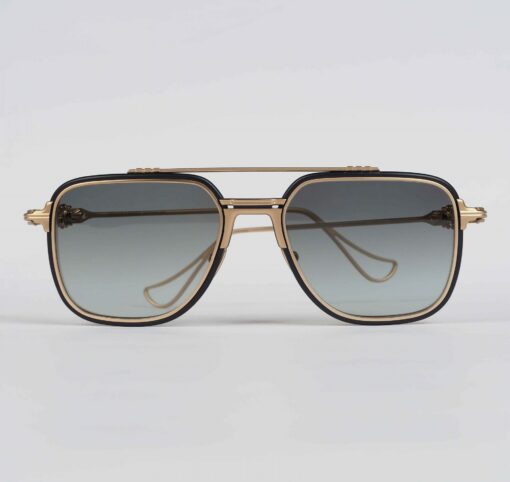 Chrome Hearts glasses Chrome Hearts Sunglasses HUMPSTER MIDNIGHT BLUEMATTE GOLD PLATED 3