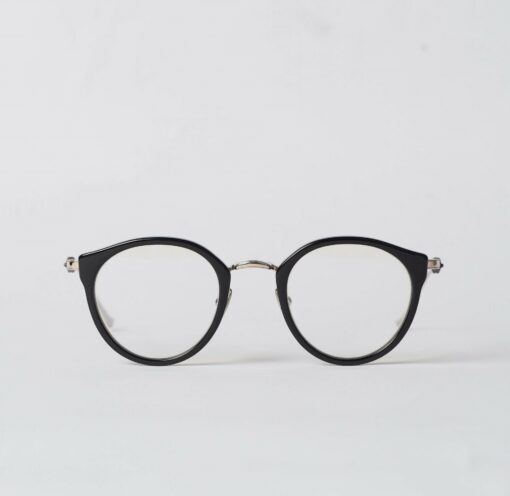 Chrome Hearts glasses DIG BIG BLACKSHINY SILVER 1