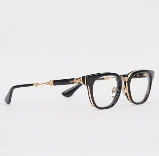 Chrome Hearts glasses DUCK BUTTER BLACKGOLD PLATED 2