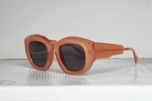 Kuboraum Glasses, Sunglasses Mask B5 Grapefruit