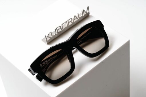 Kuboraum Glasses, Sunglasses Mask C2 Black Shine