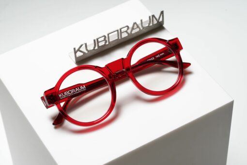Kuboraum Glasses, Sunglasses Mask K10 Red