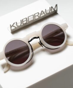 Kuboraum Glasses, Sunglasses Mask N3 White