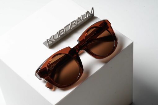 Kuboraum Glasses, Sunglasses Mask U6 Chocolate