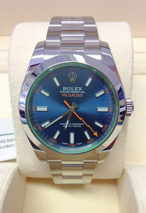 Rolex Milgauss 116400GV Blue Dial 40mm 5.jpg
