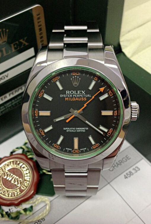 Rolex Milgauss 116400GV Green Dial 40mm 1.jpg
